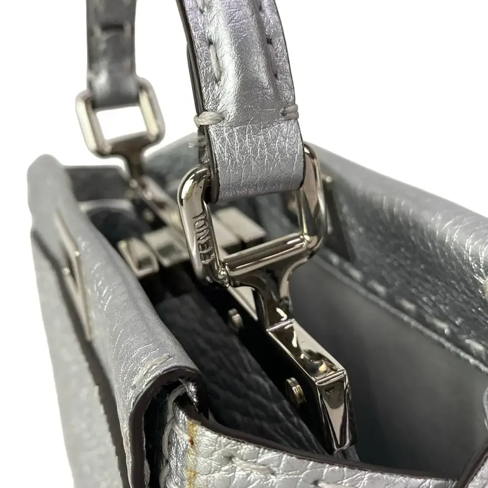Fendi Peekaboo Iconic Small/Seleria Handbag 8BN244
